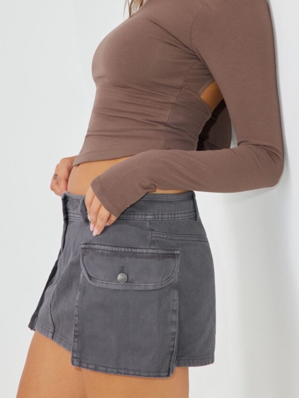 Garage Cargo Mini Skort - Picture 9 of 13